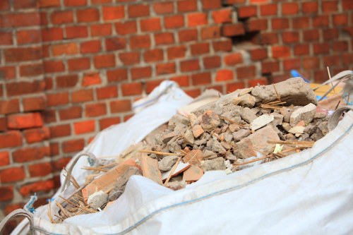 Professional loft clearance team at work in Clapham