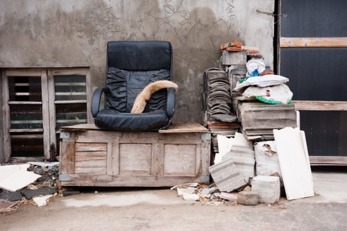 Clean and organized office space after clearance